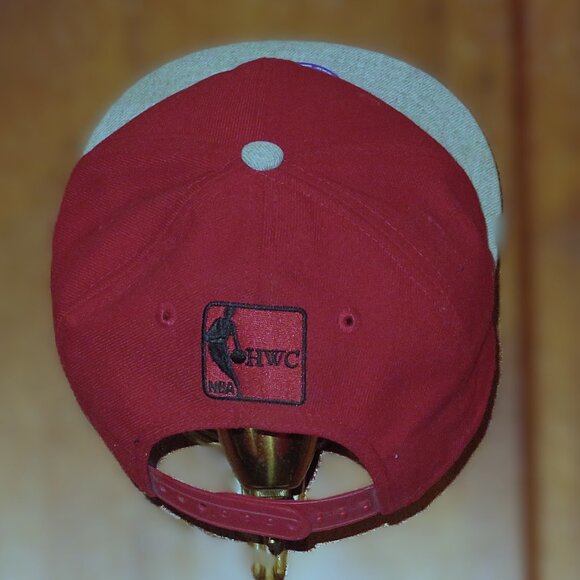 New NBA Miami Heat Youth Vintage New Era 9Fifty Snapback Cap Gray Red Classics - Picture 4 of 10
